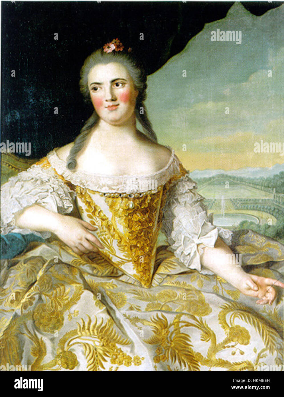 Louise Elisabeth di Francia Parma5 Foto Stock