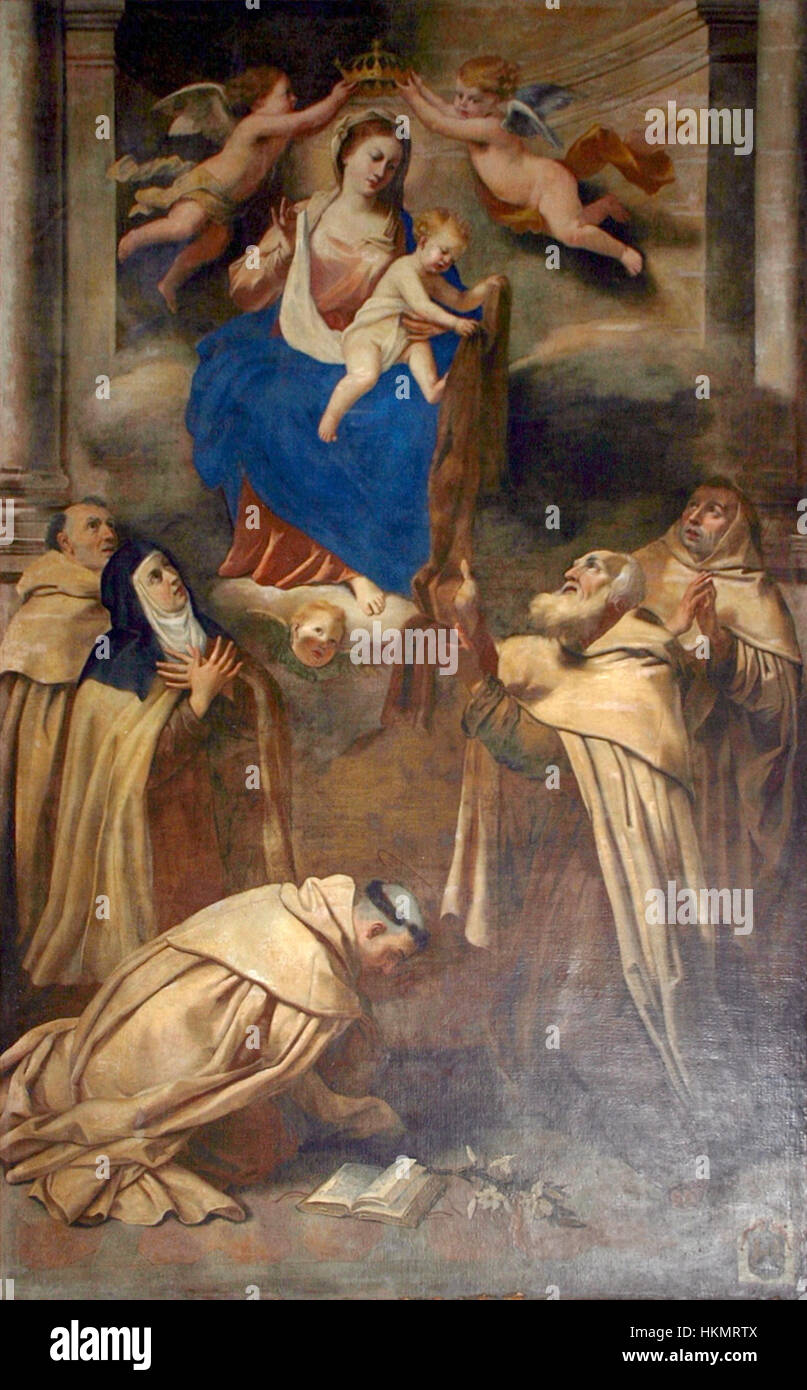 1890 - Taormina - Antonio Alberti il Barbalonga - Madonna e santi - Foto Giovanni dall'Orto, 18-Maggio.2008 Foto Stock