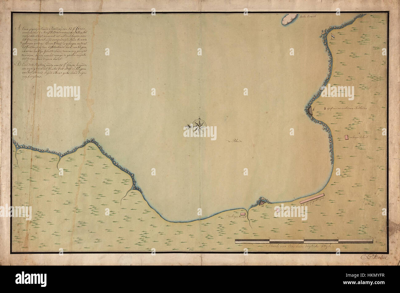 Questa mappa delinea le posizioni di diverse batterie proposte per essere costruite nella Simon's Bay, offrendo una panoramica sulla pianificazione militare e sulle strategie di difesa per l'area in passato. Foto Stock
