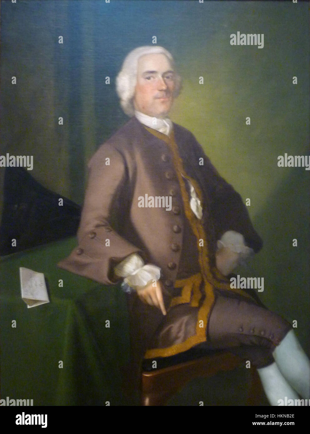 Questo lavoro di Timothy Fitch presenta una prospettiva unica, che incorpora influenze artistiche sia storiche che moderne. La tecnica pittorica di Fitch fonde elementi dell'arte tradizionale con temi contemporanei, dando vita a una composizione evocativa e dinamica. Foto Stock