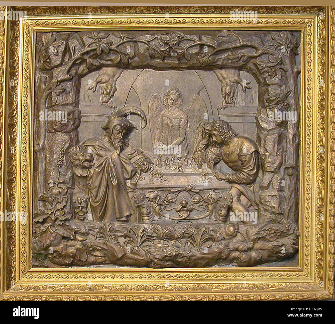 Anthony W. Jones è un artista noto per il suo approccio unico all'arte moderna. Le sue opere esplorano spesso la forma umana e la profondità emotiva nella vita contemporanea, impiegando colori vibranti e tecniche astratte per trasmettere temi complessi. Foto Stock
