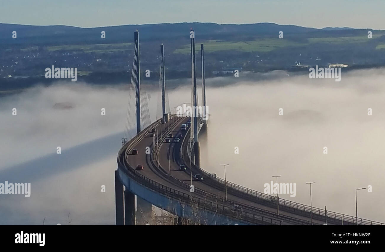 Kessock BRIDGE, Inverness, Scotland, Regno Unito Foto Stock