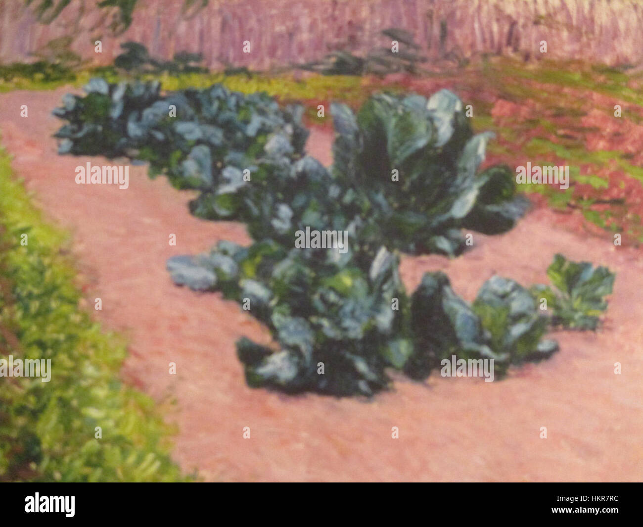 "Choux" di Gustave Caillebotte, dipinto nel 1885, è un classico esempio di impressionismo francese. Il pezzo mette in evidenza il realismo caratteristico di Caillebotte, raffigurando una scena di vita quotidiana con attenzione alla luce e ai dettagli, un segno distintivo del lavoro dell'artista durante questo periodo. Foto Stock