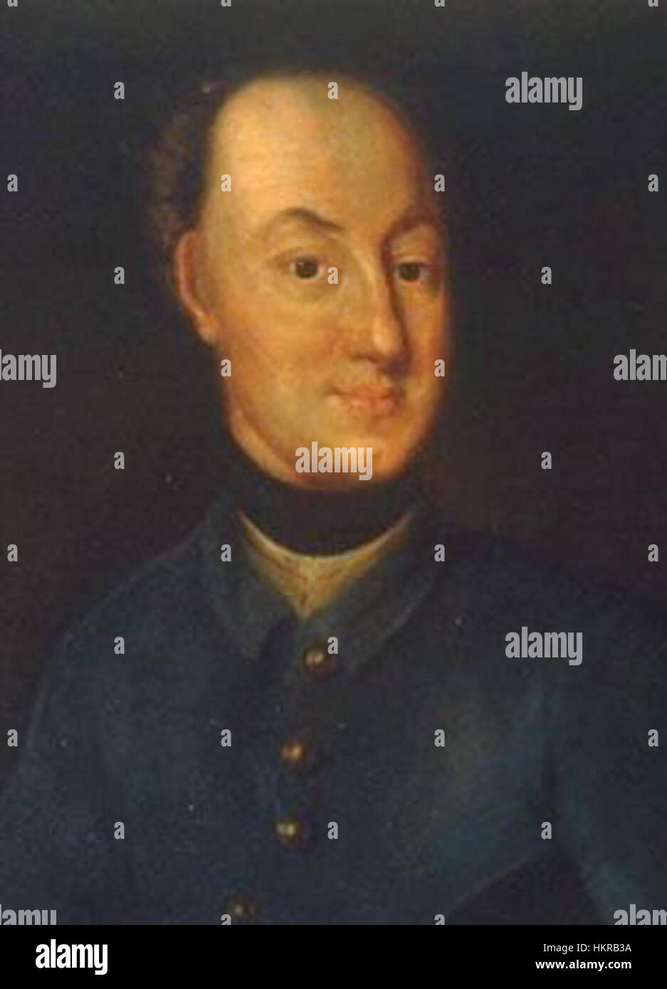 Carl XII di Svezia c 1715 Foto Stock