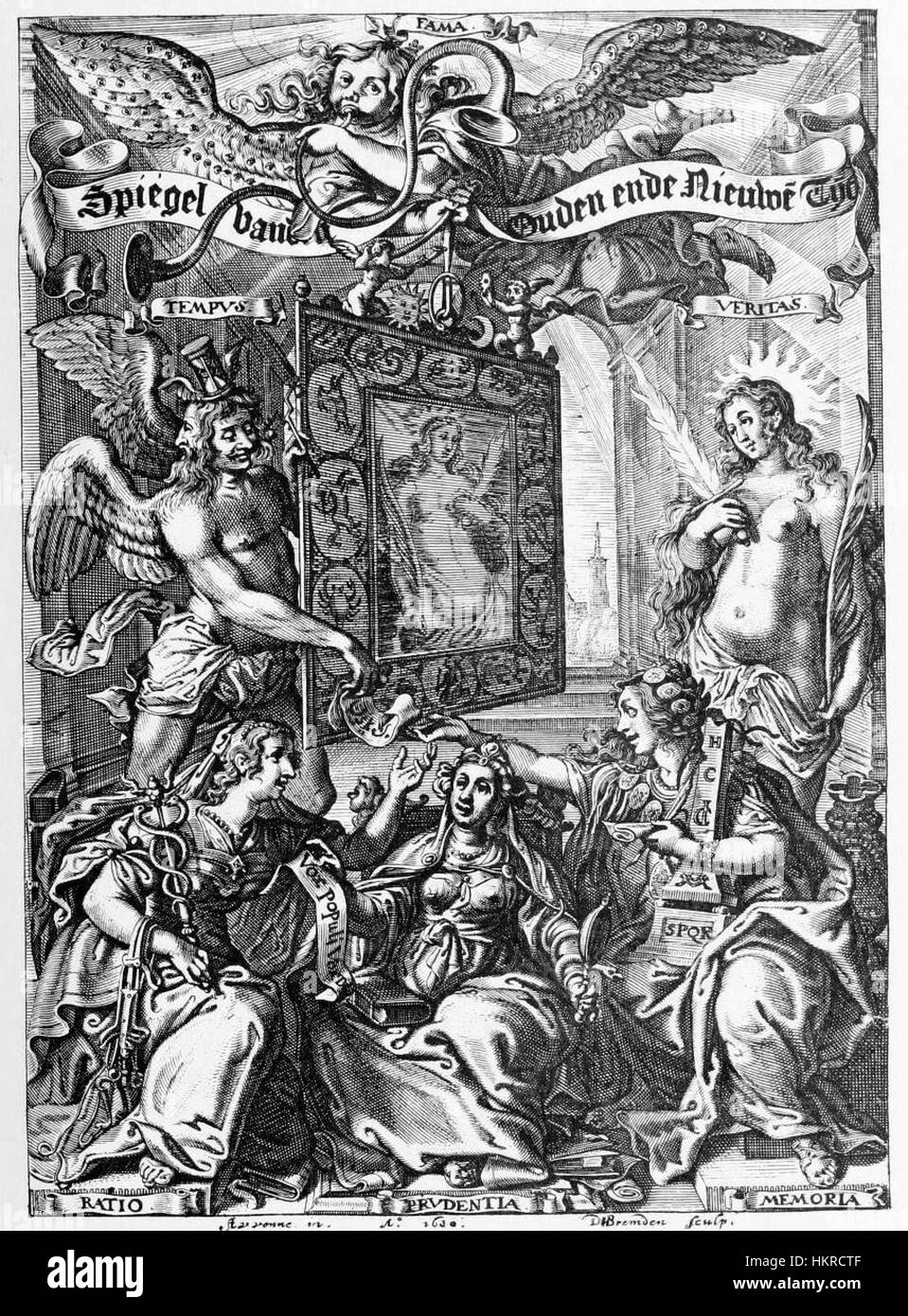 Questa opera d'arte vintage, intitolata "Cats Emblem Spiegel Titel", presenta una rappresentazione emblematica dei gatti, che riflette le tendenze artistiche del periodo. Incarna uno stile che fonde simbolismo e rappresentazione animale nell'arte. Foto Stock