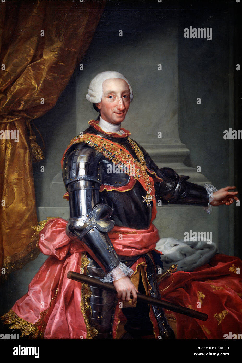 Carlo III di Spagna ad alta risoluzione Foto Stock