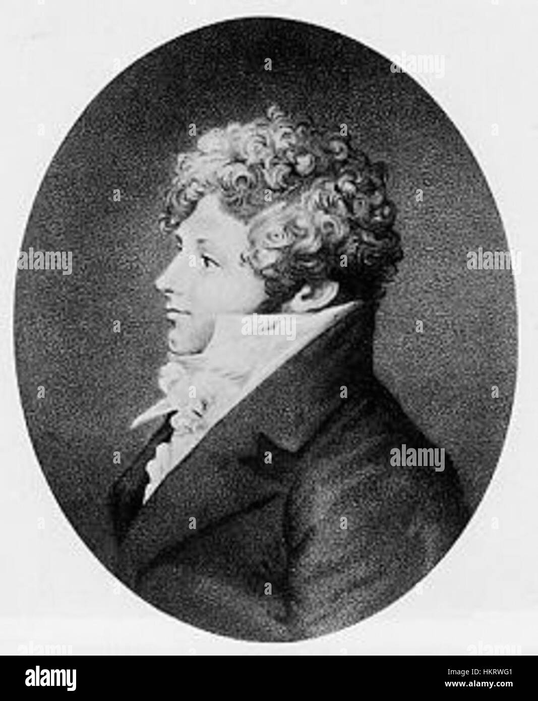 Daniel Steibelt fu un compositore e pianista di spicco tra la fine del XVIII e l'inizio del XIX secolo. Noto per il suo virtuosismo, le sue opere furono influenti nello sviluppo della musica classica per pianoforte, in particolare durante il passaggio dal periodo classico al romantico. Foto Stock