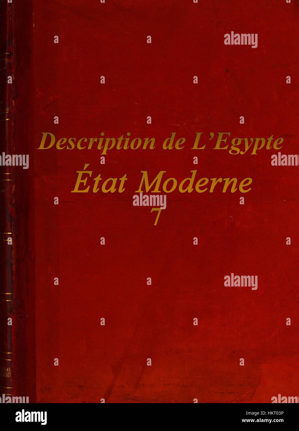 "Description of Egypt" (seconda edizione) il primo volume, caratterizzato da tavole dettagliate, esplora lo stato moderno dell'Egitto attraverso illustrazioni. Le piastre catturano i monumenti storici e culturali dell'Egitto come erano stati compresi nel XIX secolo. Foto Stock