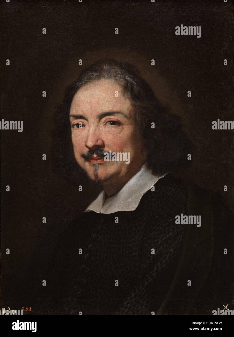 Andrea Sacchi, noto per le sue opere d'arte in stile barocco, è celebrato per i suoi ritratti e le scene religiose. Il suo dipinto ad olio cattura i dettagli di figure e ambientazioni nel suo stile distintivo, combinando abilità tecnica con temi spirituali e storici. Foto Stock
