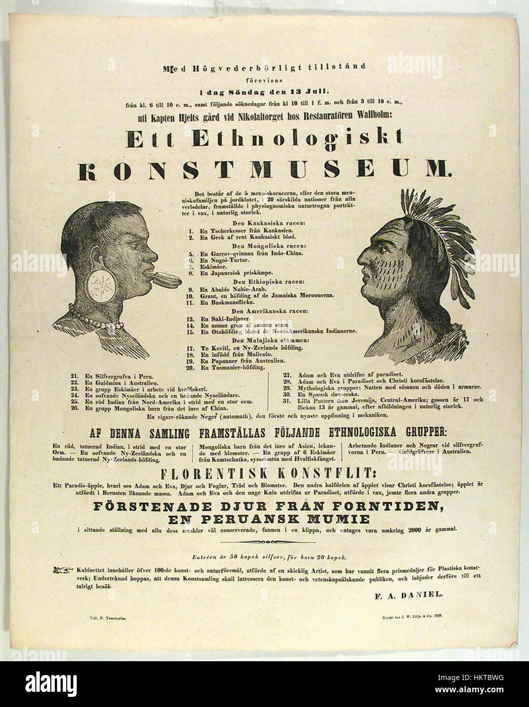 Il Museo di Arte Etnologica espone una vasta gamma di opere d'arte, tra cui dipinti, schizzi e sculture che riflettono vari patrimoni culturali. Il museo è noto per la sua variegata collezione di opere d'arte provenienti da diversi periodi storici e regioni. Foto Stock