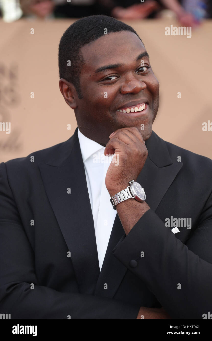 Los Angeles, Stati Uniti. 29th gennaio 2017. Sam Richardson Al 23rd Annual Screen Actors Guild Awards Al Shrine Auditorium Di Los Angeles, California. Credito: Faye Sadou/Media Punch/Alamy Live News Foto Stock