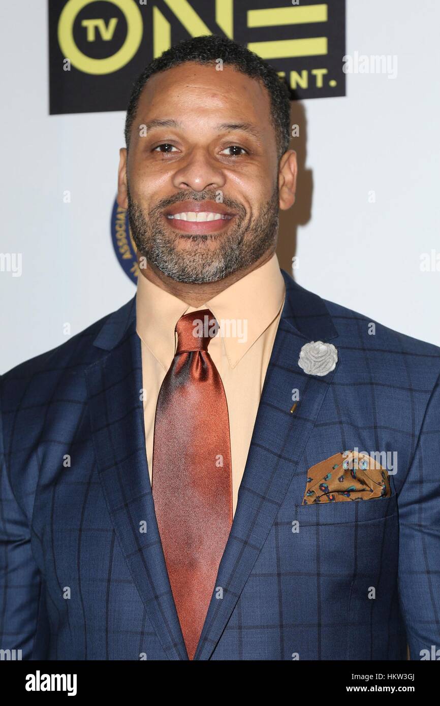 Carl Seaton presso gli arrivi per 48th NAACP Image Awards Nominees' Pranzo, Loews Hotel Hollywood, Los Angeles, CA 28 gennaio 2017. Foto di: Priscilla concedere/Everett Collection Foto Stock