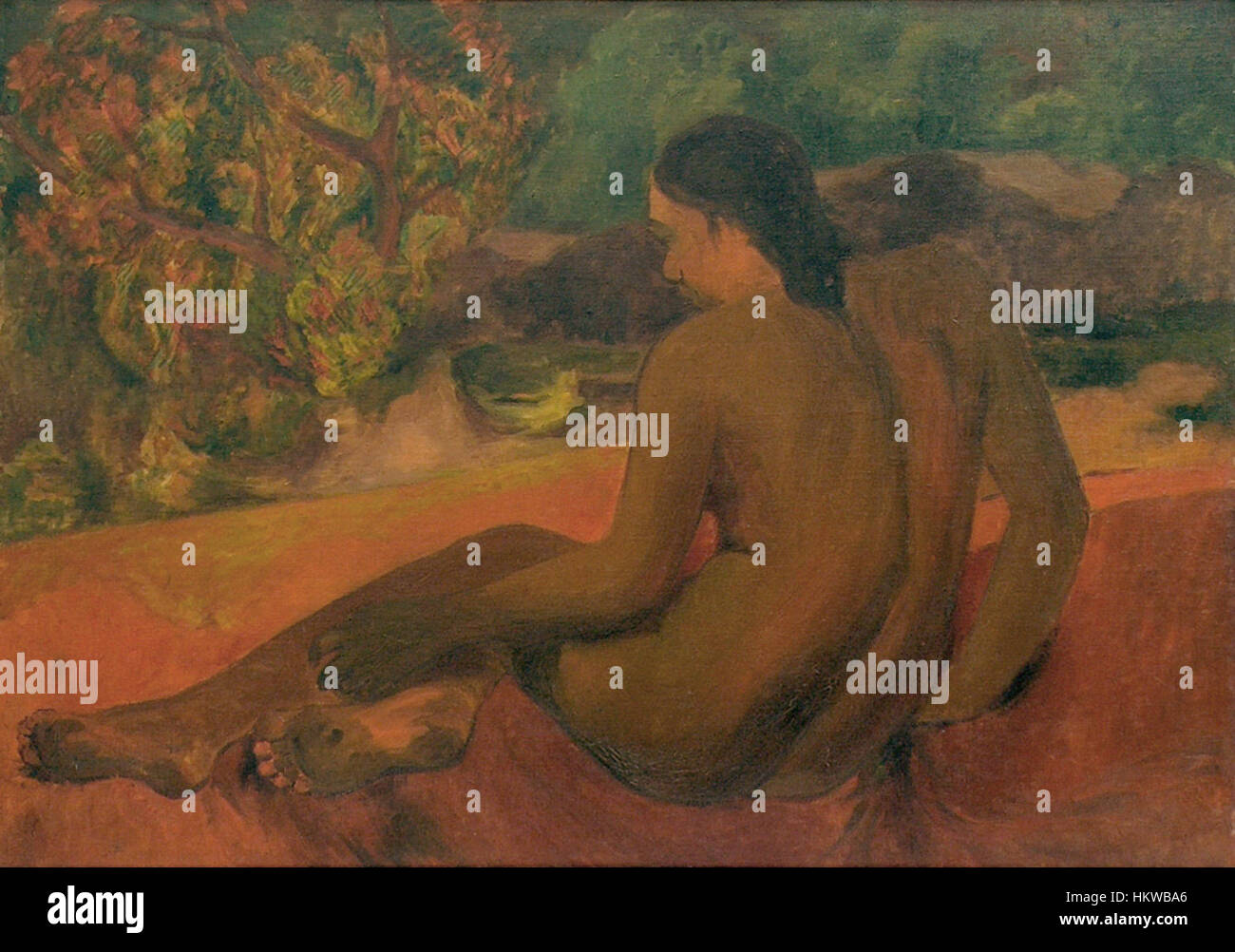 Gauguin Femme Tahitienne II Foto Stock