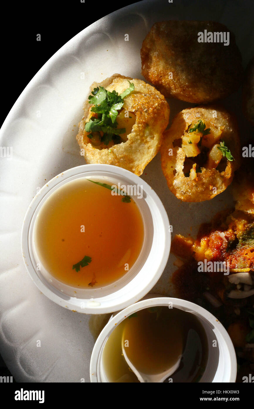 Chaat gustoso Foto Stock