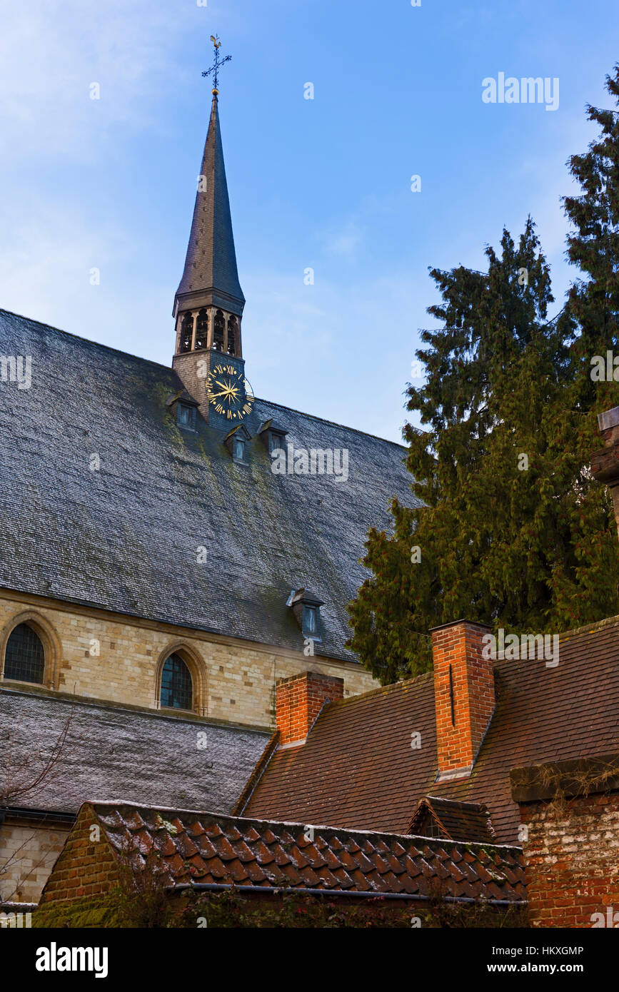 Il grande beghinaggio Groot Begijnhof Leuven Belgio Foto Stock