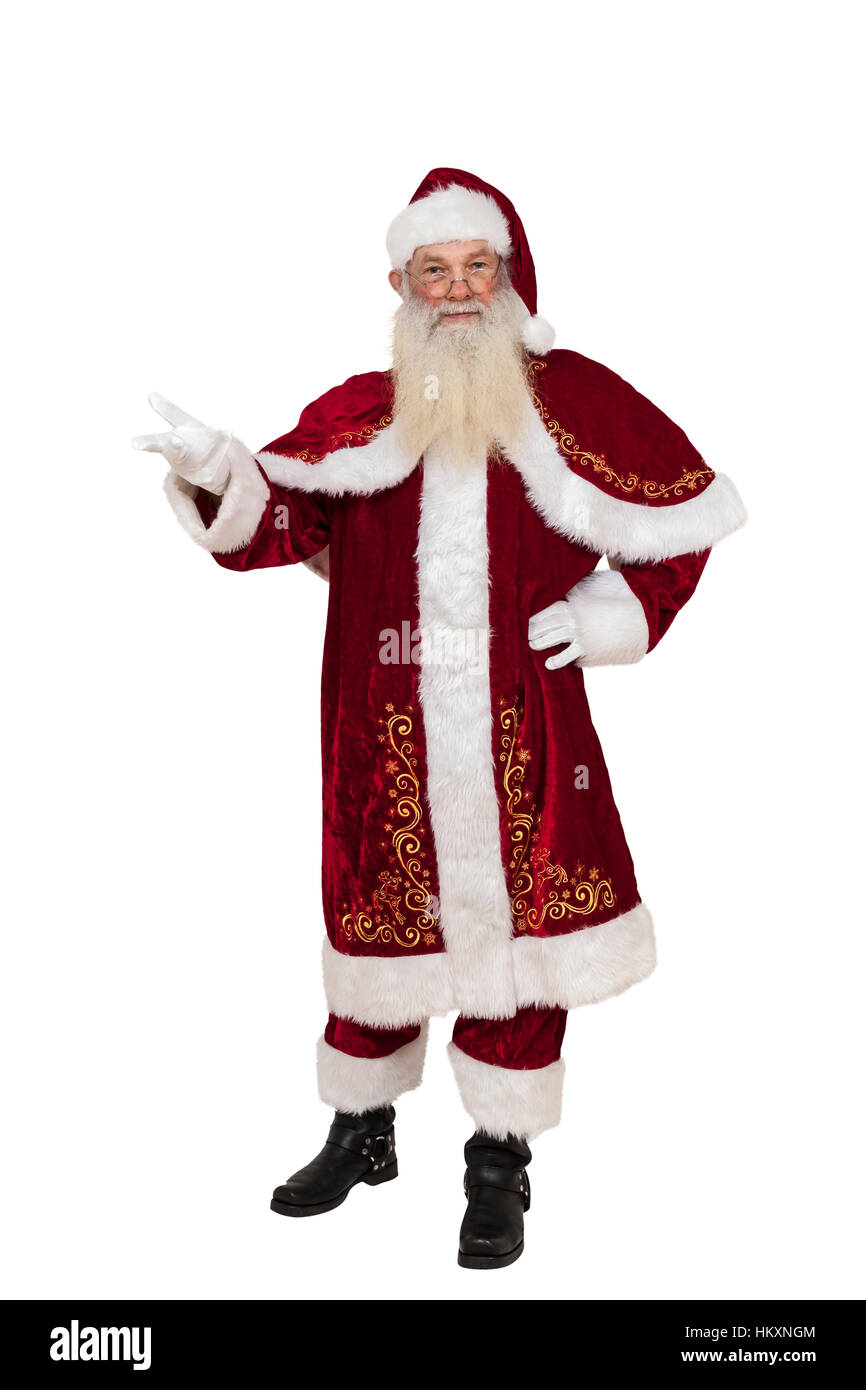 Nicola con barba reale (isolato) Foto Stock