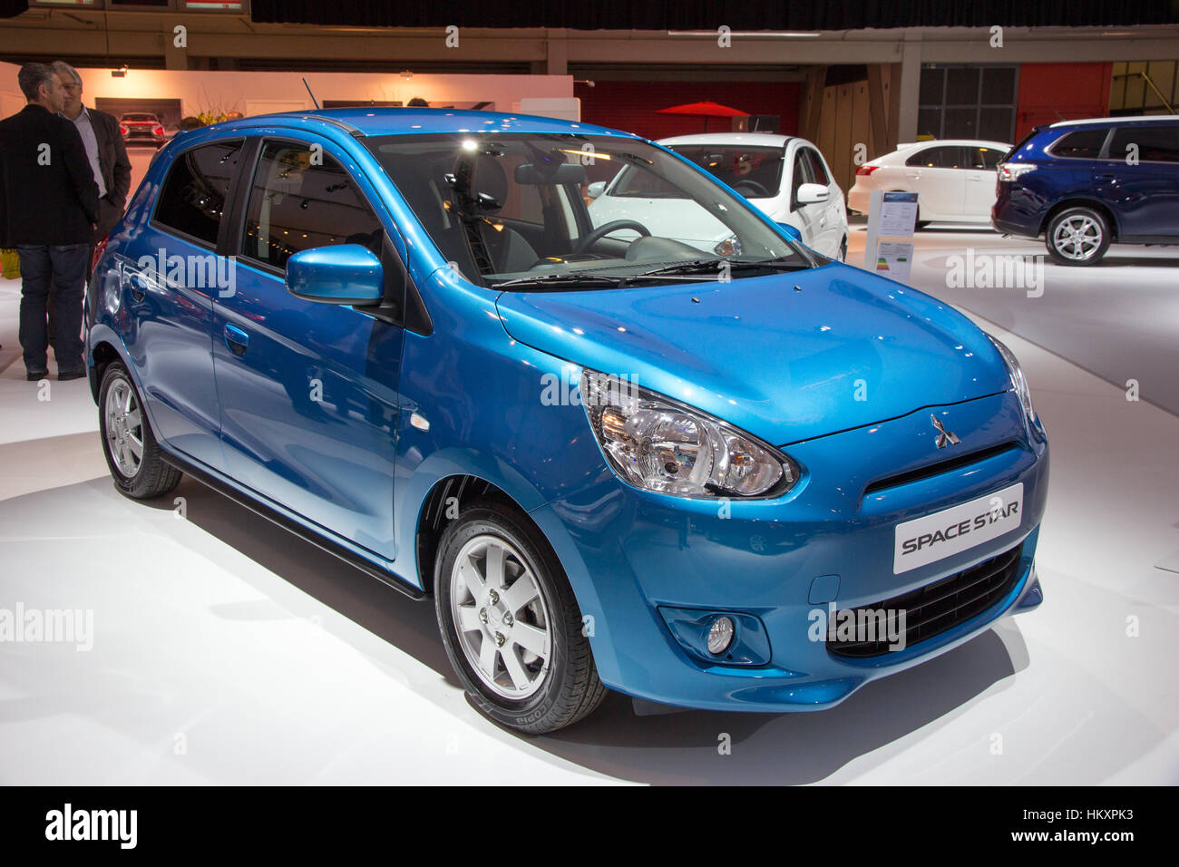 AMSTERDAM - 16 Aprile 2015: Mitsubishi Space Star auto all'AutoRAI 2015. Foto Stock