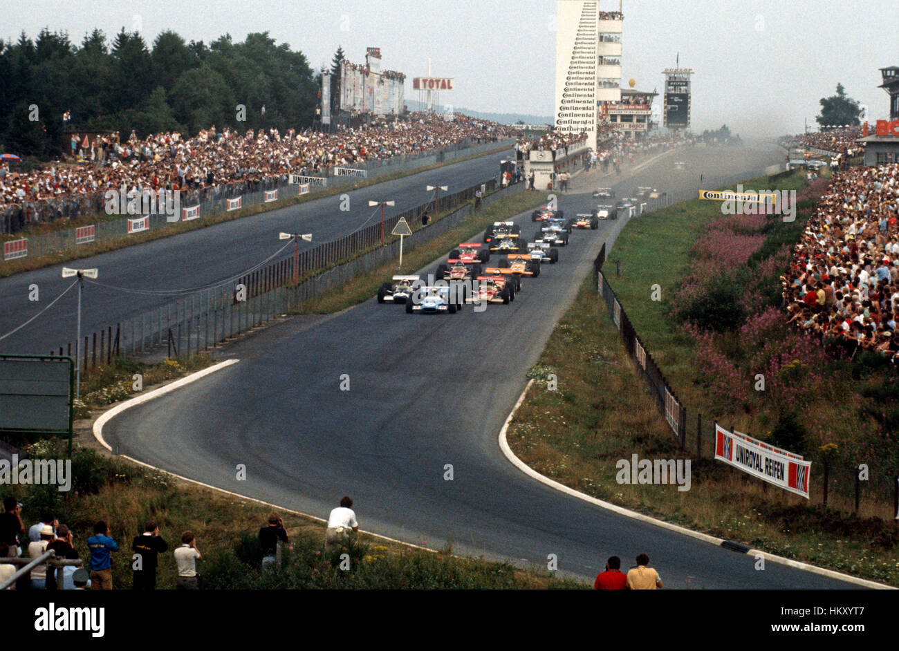 GP di Germania - Nurburgring avviare Germania Foto Stock