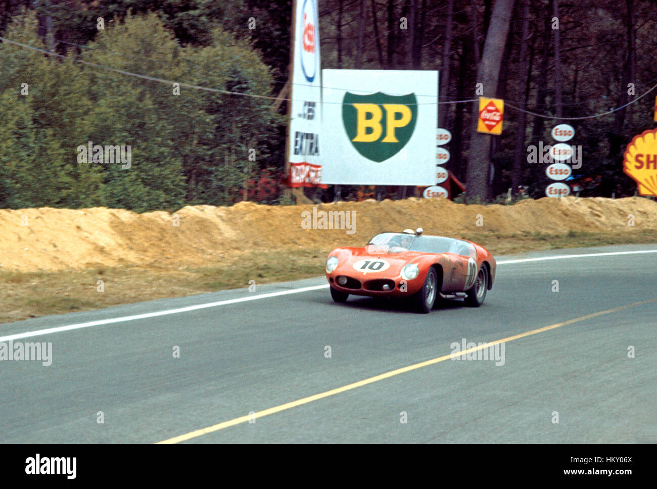 1961 Phil Hill noi 250 Testa Rossa 1a Le Mans 24 ore GG Foto Stock