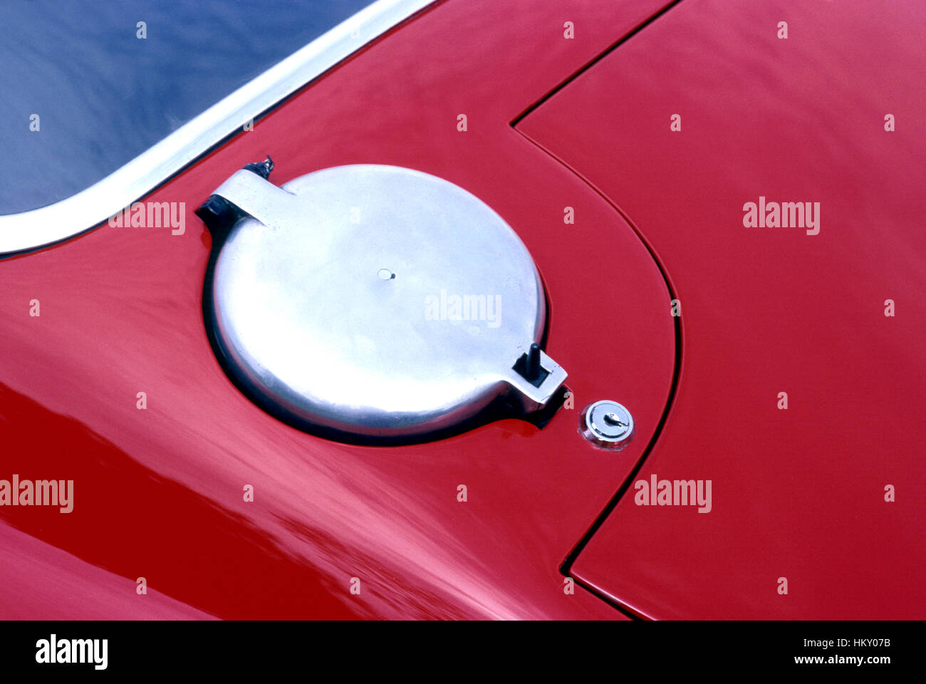 1962 Ferrari 250 GTO 4115GT il tappo del bocchettone di riempimento GG Foto Stock