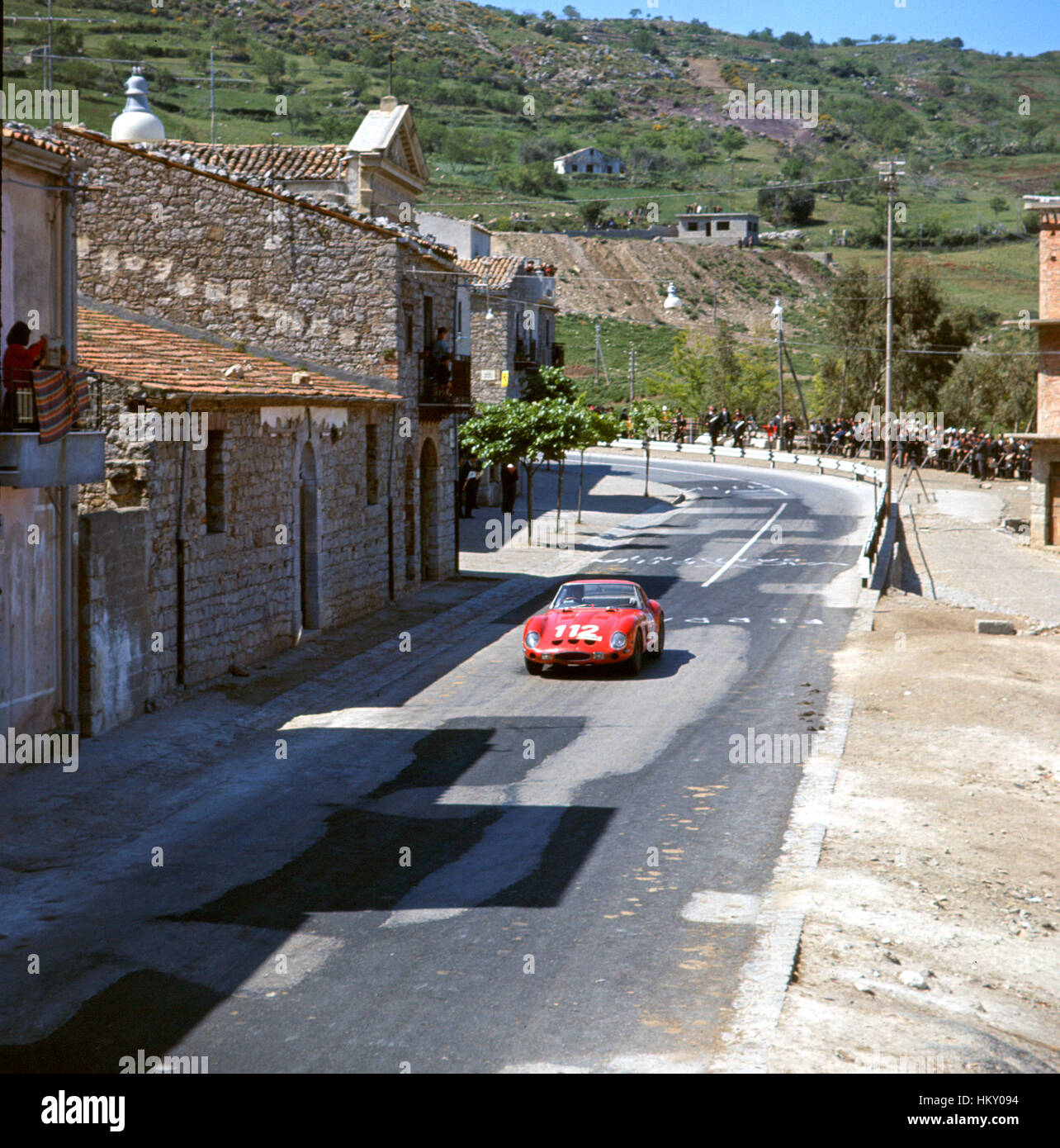 1963 Luigi Taramazzo italiana del Ferrari 250 GTO Targa Florio XIII GG Foto Stock