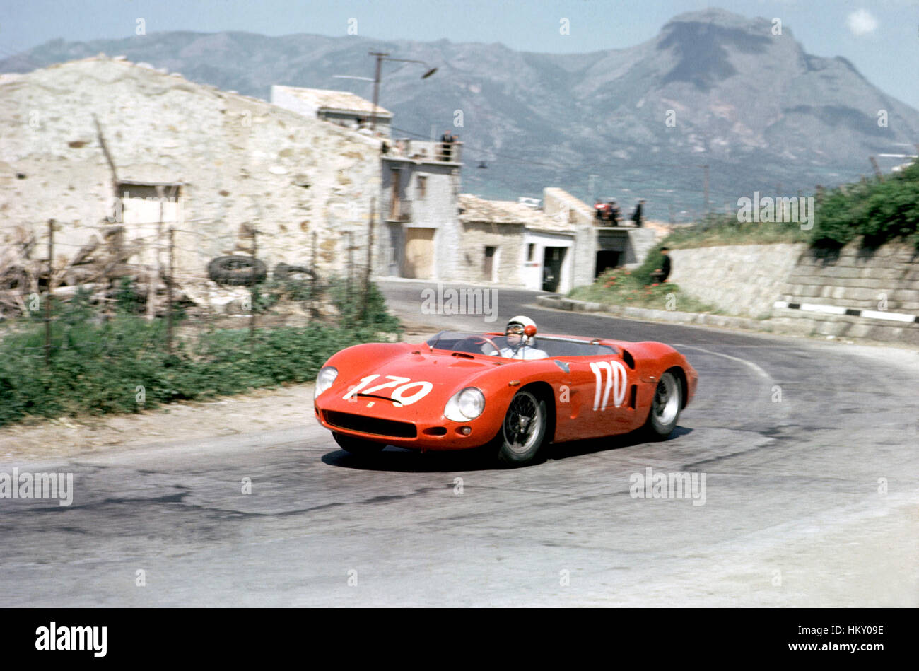 1964 Toppetti italiano Dino Ferrari 196SP Targa Florio dnf GG Foto Stock
