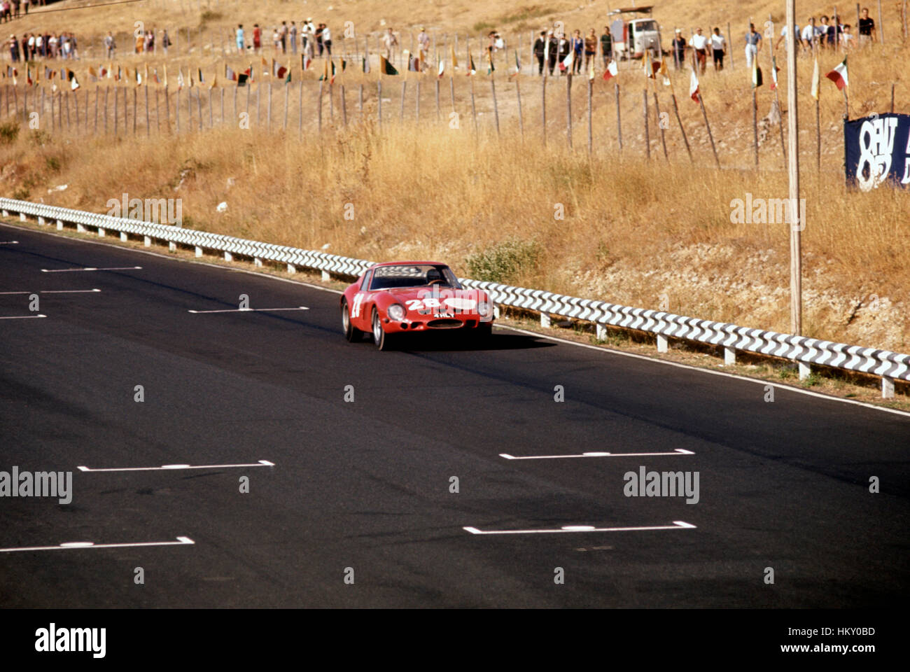 1965 Mike d'Udy GB Ferrari 250 GTO Coppa di citta Enna Sicilia 7 FL Foto Stock