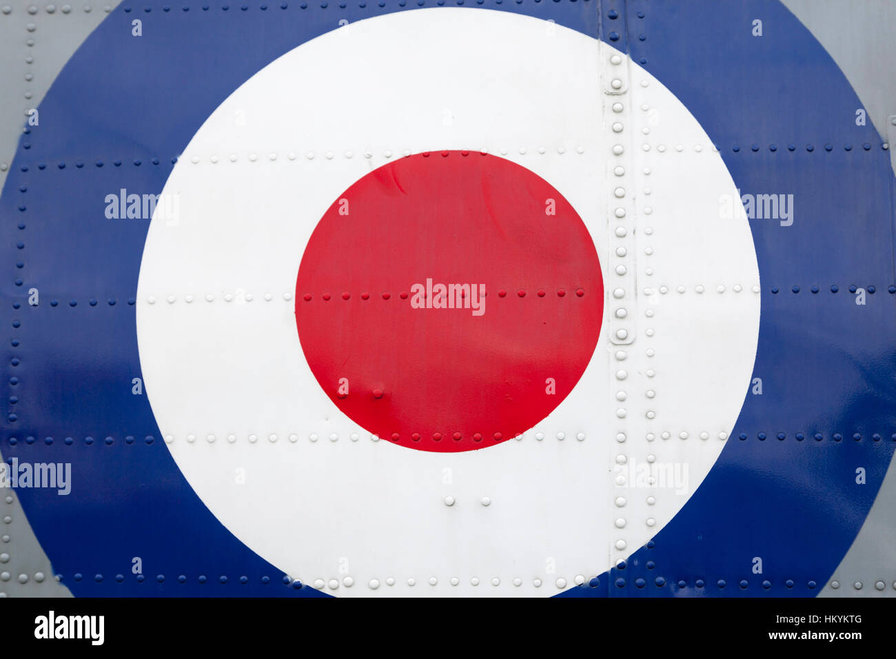 British Roundel su un Royal Navy Sea King elicottero Foto Stock