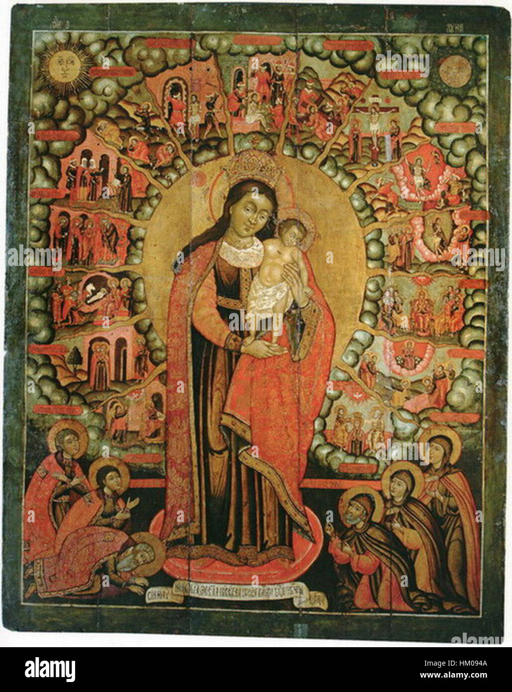 Questo dipinto di Aleksandr Kazantsev cattura l'essenza dell'arte paesaggistica russa, riflettendo l'approccio distintivo di Kazantsev alla natura e ai temi storici nelle sue opere. Foto Stock