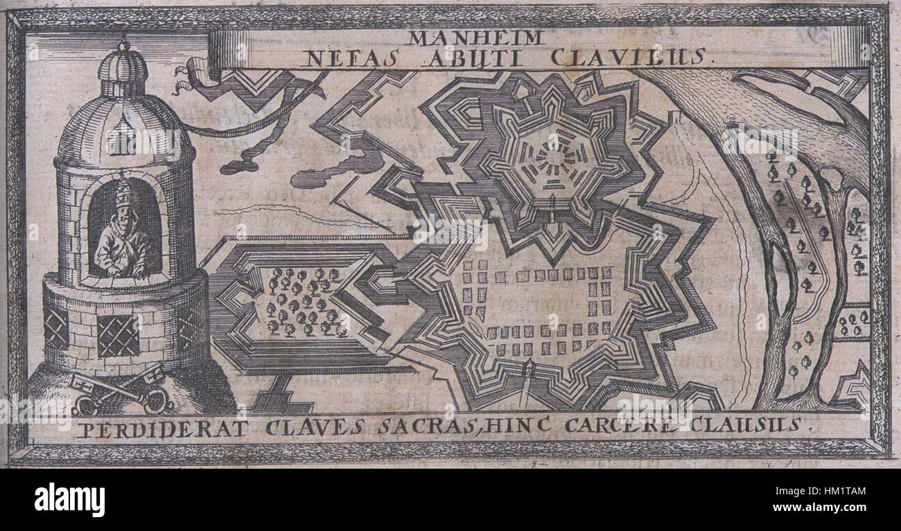 Questo ritratto di Papa Giovanni XXIII è stato creato a Mannheim, riflettendo l'eredità e l'influenza del Papa nella metà del XX secolo. L'opera può simboleggiare il suo ruolo nella Chiesa cattolica durante importanti momenti storici, come il Concilio Vaticano II. Foto Stock