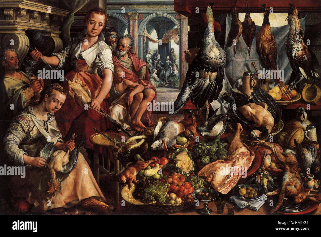 Joachim Beuckelaer 003 Foto Stock