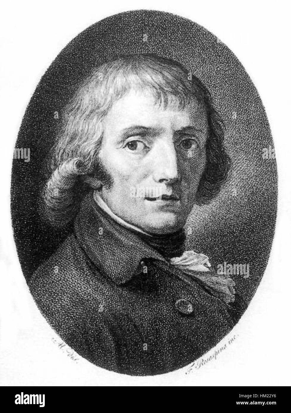 Giuseppe Parini è stato un poeta e artista italiano del XVIII secolo. Il suo ritratto cattura la natura riflettente del poeta, sottolineando la sua influenza sulla letteratura e la cultura italiana durante il periodo illuministico. Foto Stock