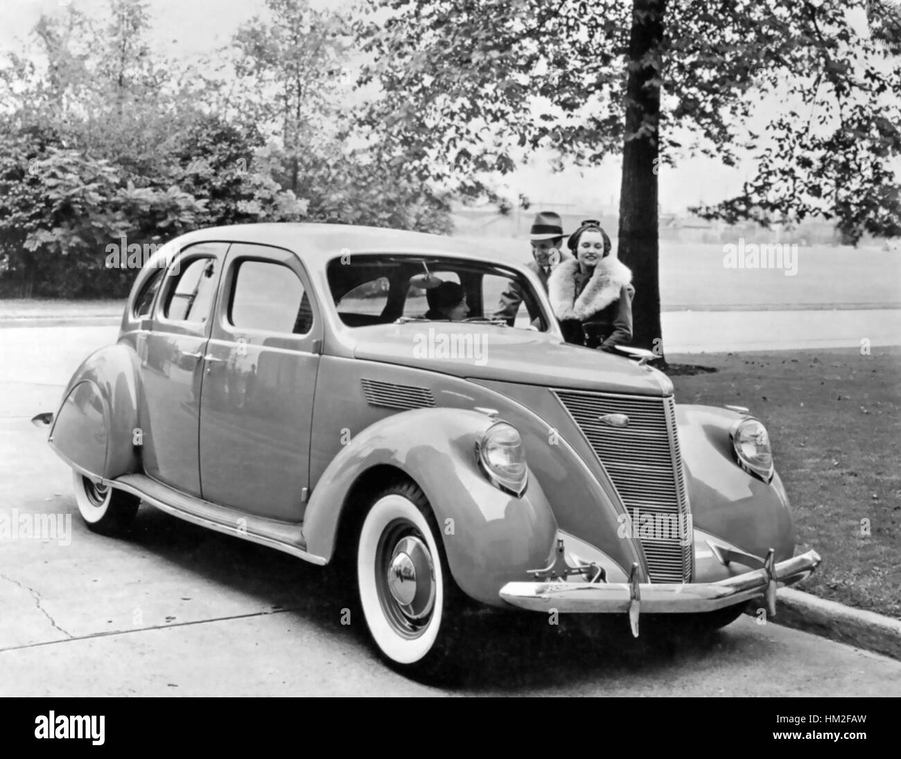 LINCOLN-ZEPHYR 1936 - il primo anno di produzione. Foto: Ford Motor Company Foto Stock