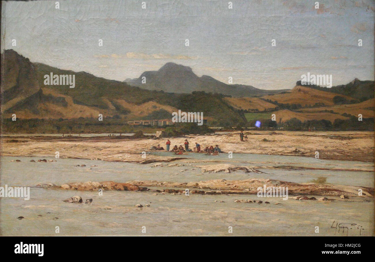 "Plan d'Orgon" di Guigou è una mappa che raffigura la regione di Orgon in Francia, che mostra la geografia dettagliata e la disposizione dell'area. La mappa è un notevole esempio di cartografia francese del XVIII secolo. Foto Stock