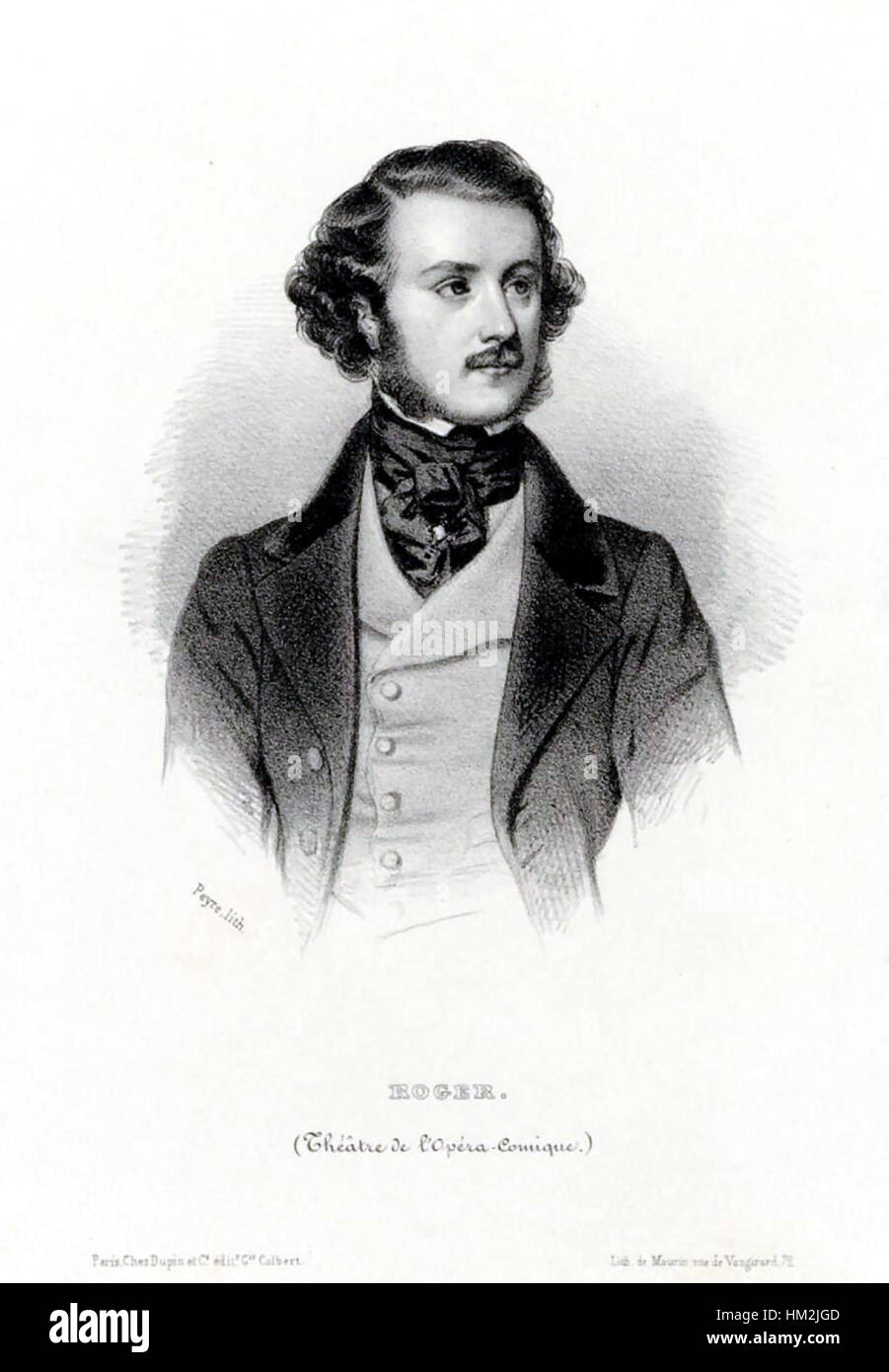 Gustave-Hippolyte Roger Foto Stock