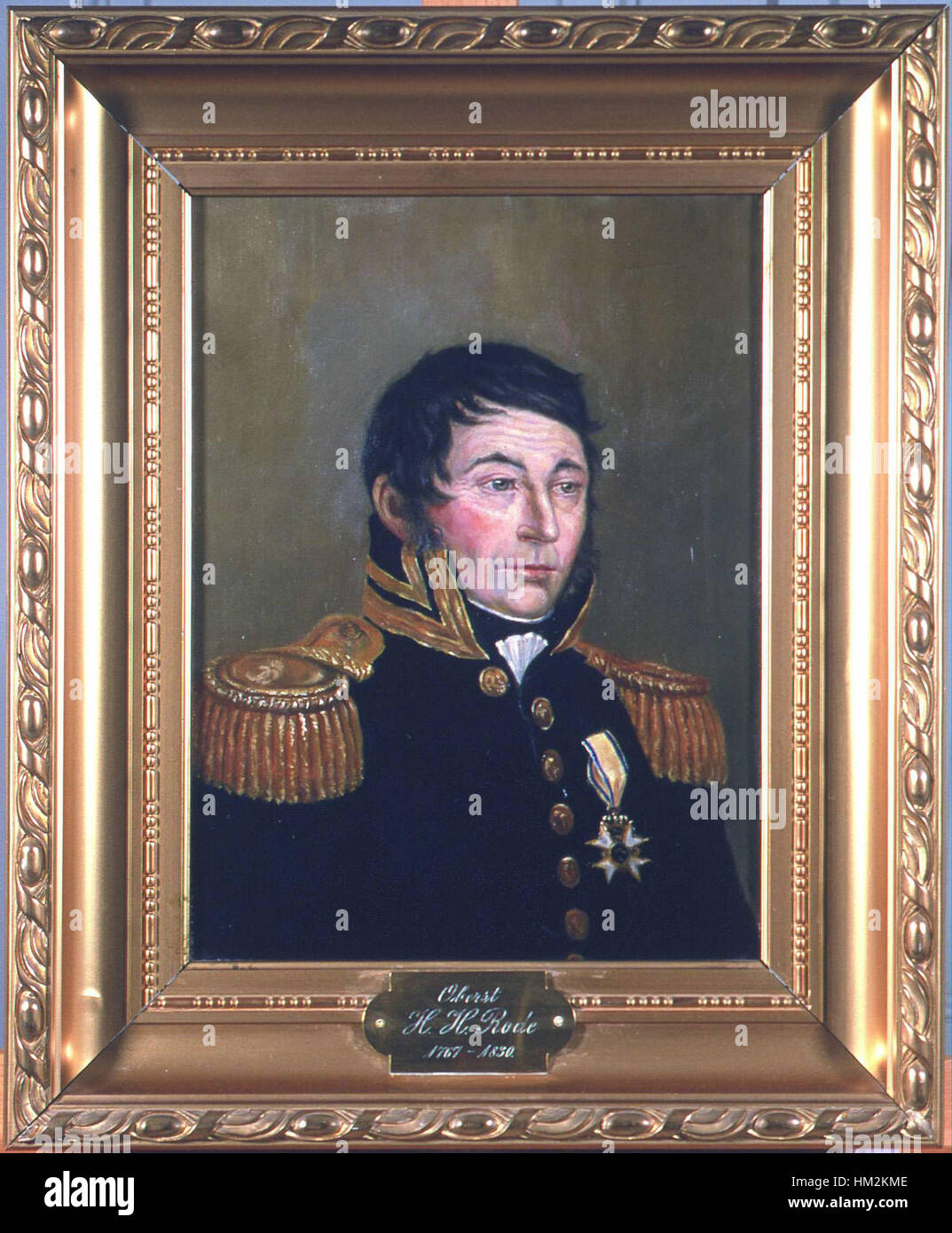 Hans Henrik Rode av Wilhelm Holter, Eidsvoll 1814, EM.00666 Foto Stock