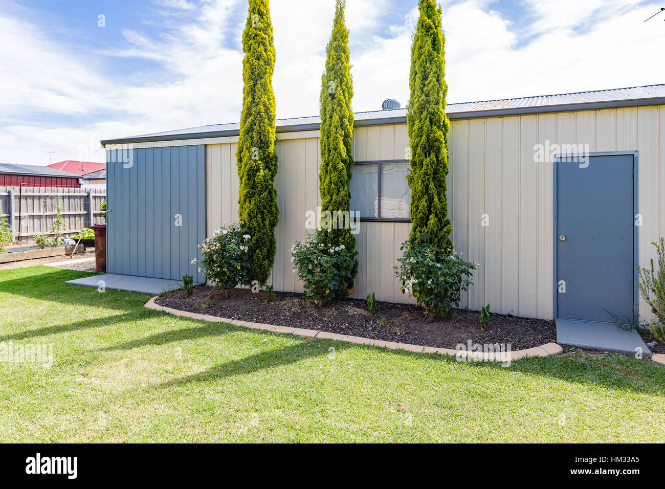 Grande Tettoia da giardino in Australia Foto Stock