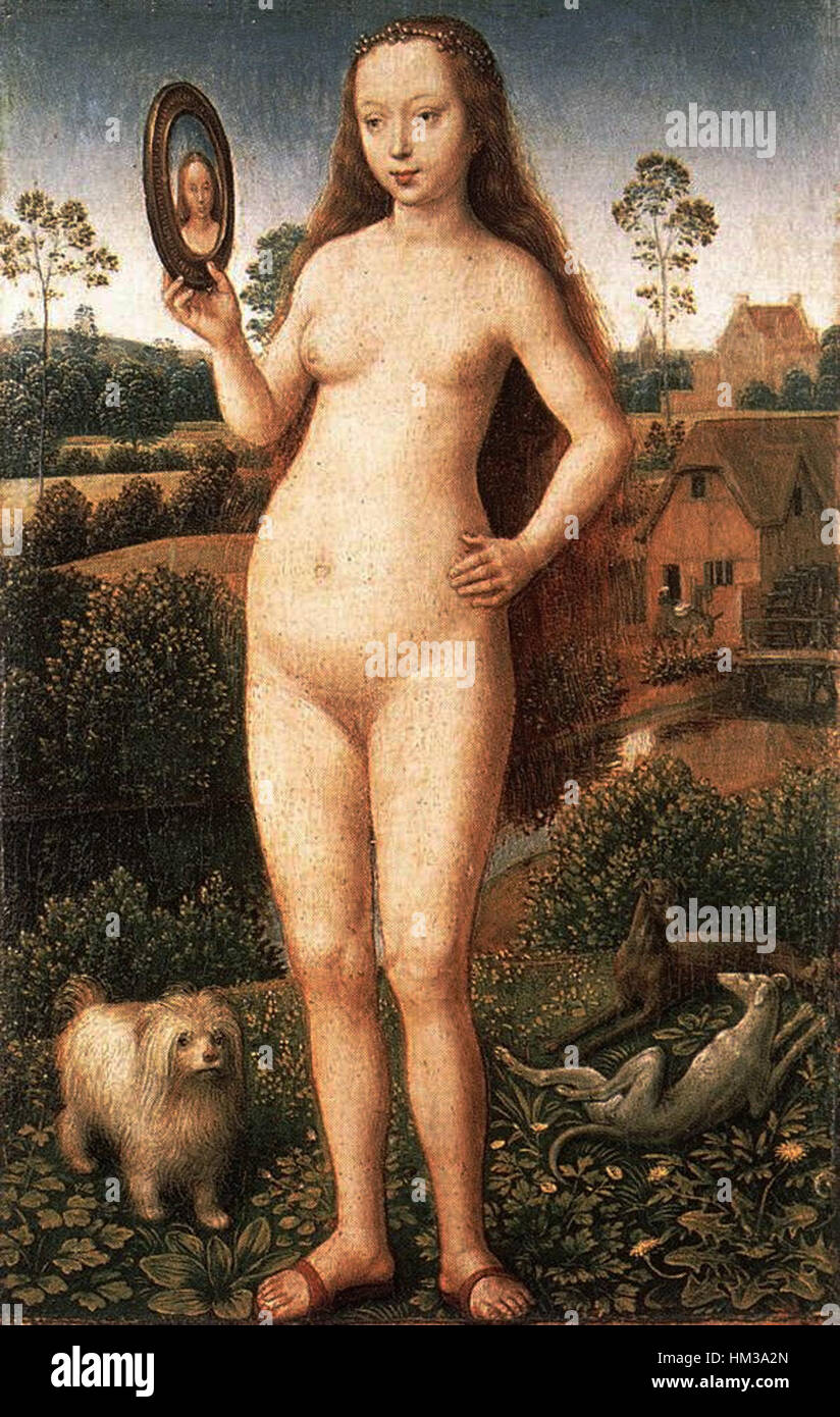 Hans Memling - Vanity - WGA14939 Foto Stock