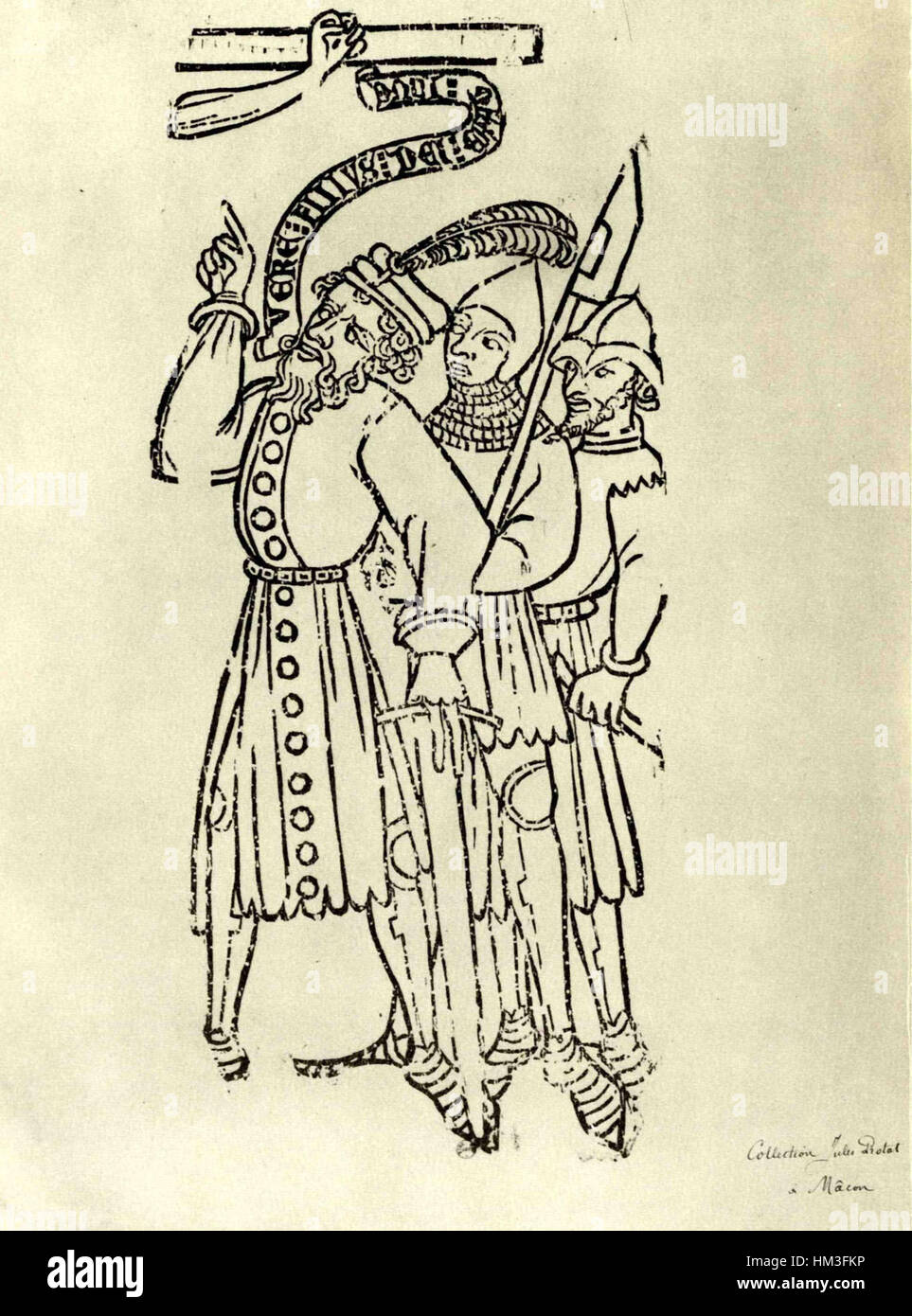 Questa opera d'arte intitolata "le bois Protat" mostra una scena serena e suggestiva in una foresta. Il dipinto cattura la bellezza naturale della foresta con particolare attenzione alla luce e alla consistenza del fogliame. Foto Stock