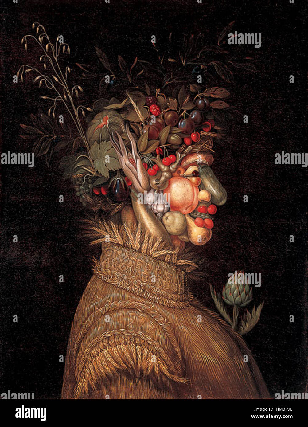 Giuseppe Arcimboldo, Italiano; l'estate; 1572 Foto Stock