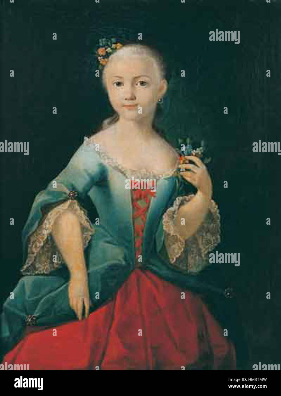 Ivan Argunov (1930) è stato un artista russo noto per il suo lavoro di ritrattistica e realismo. I suoi dipinti spesso raffiguravano persone comuni con grande attenzione ai dettagli, sottolineando sia il carattere che l'ambiente dei suoi soggetti. Foto Stock