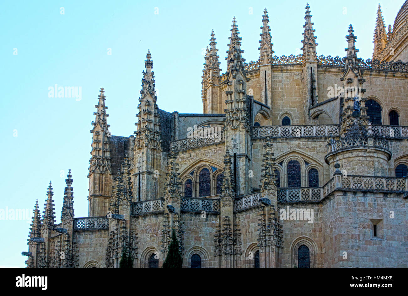 Cattedrale Di Segovia Spagna Foto Stock Alamy