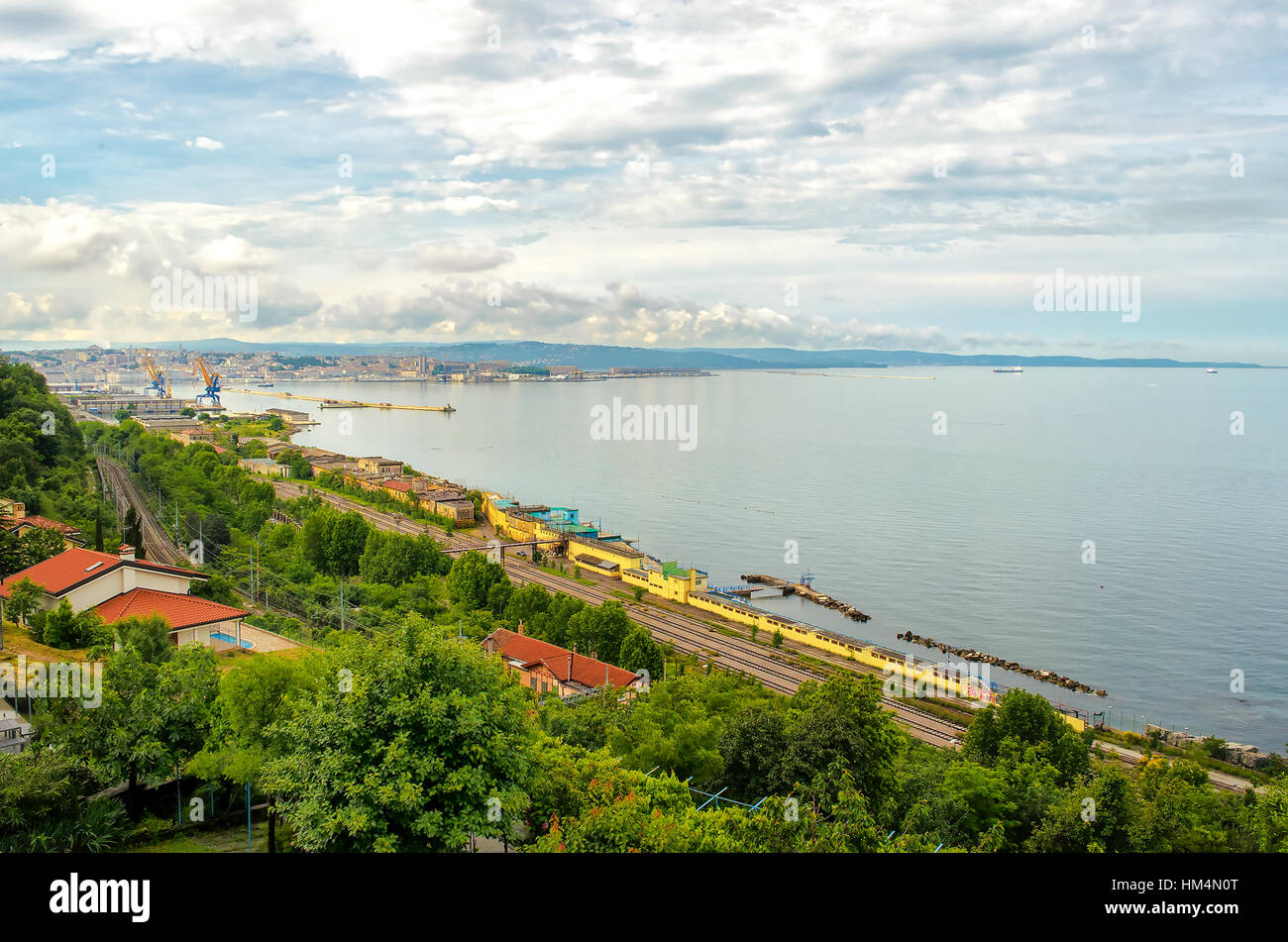 Golfo di Trieste Friuli Venezia Giulia Italia Foto Stock