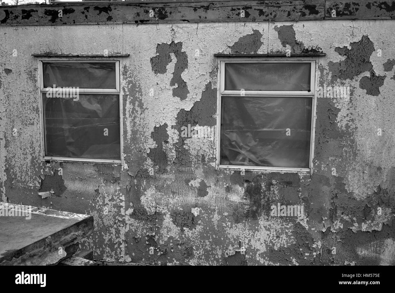 Stazione di Derelictat Alston, ferrovia di Tynedale Sud, Cumbria Foto Stock
