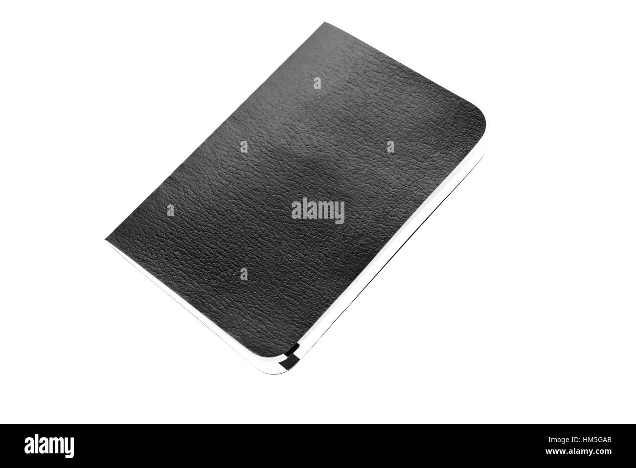Passaporto vuoto isolato su sfondo bianco Foto Stock
