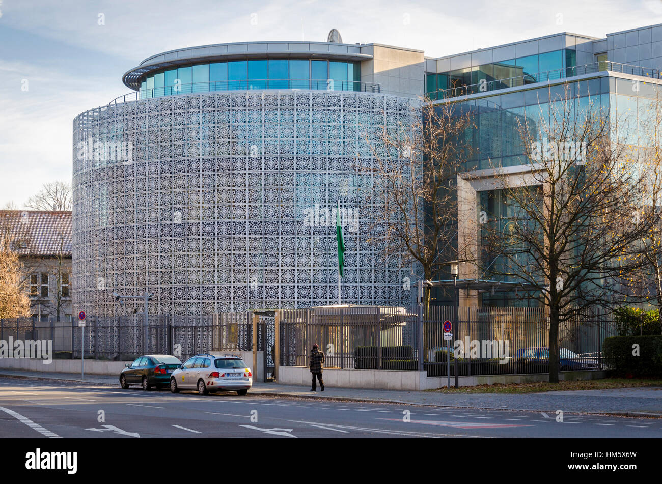 Ambasciata del Regno di Arabia Saudita in Germania, Tiergartenstrasse, Berlino, Germania Foto Stock