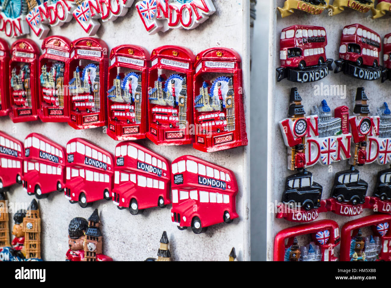 London Tourist souvenir shop Foto Stock