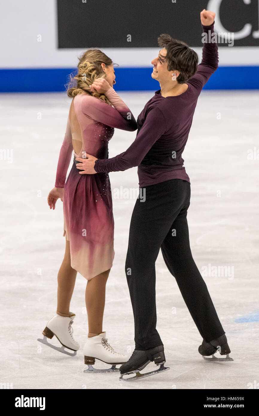 Alisa AGAFONOVA, Alper UCAR Foto Stock