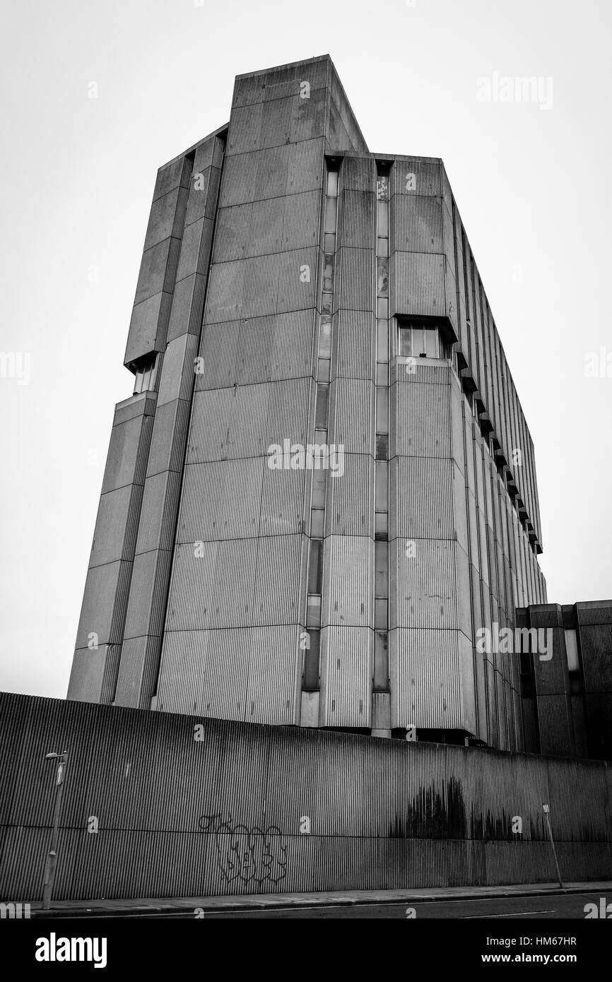 Il punto più alto, Bradford, vecchio Yorkshire Building Society sede. Foto Stock