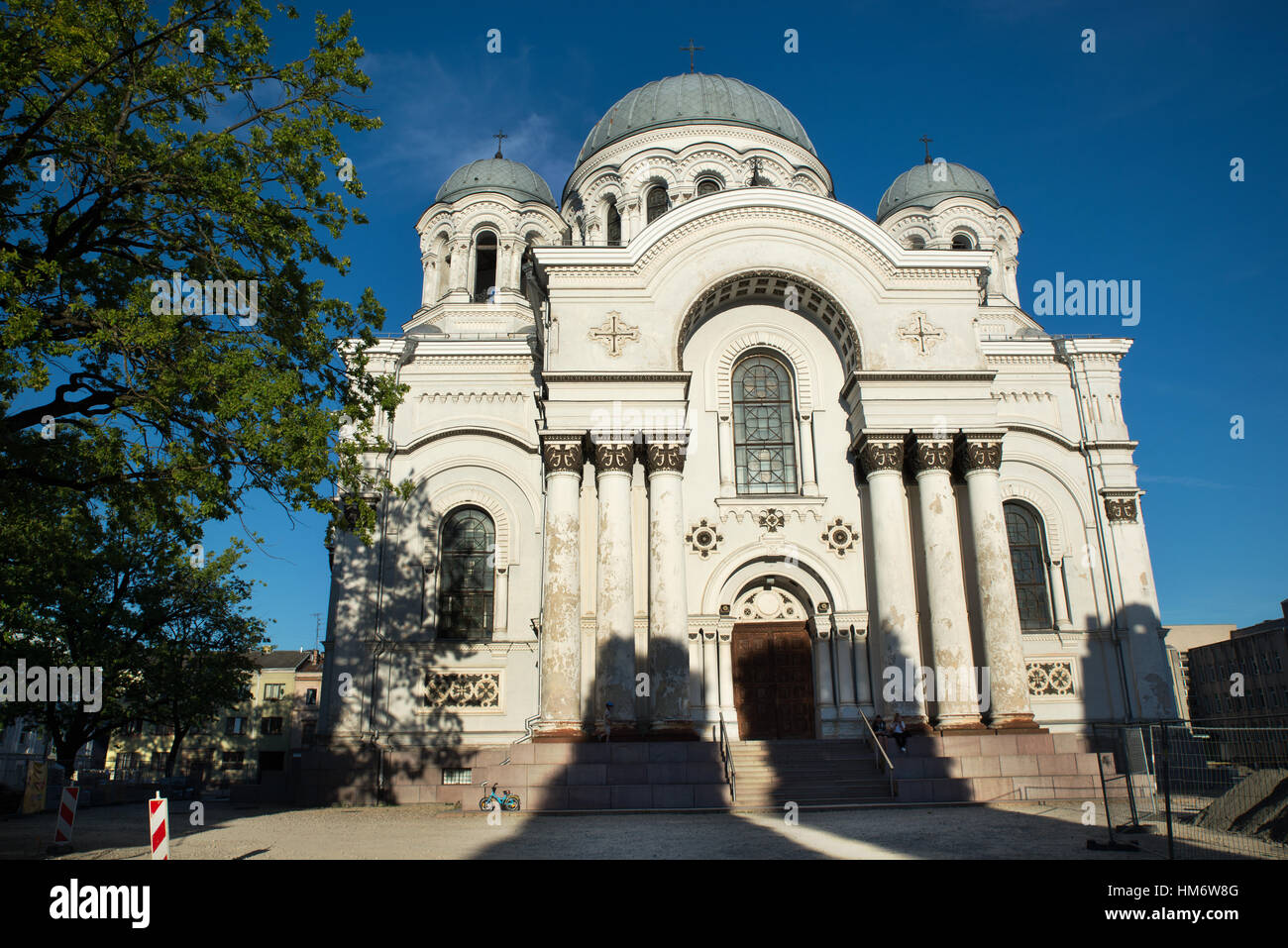 San Michele Arcangelo Chiesa, Kaunas, Lituania Foto Stock